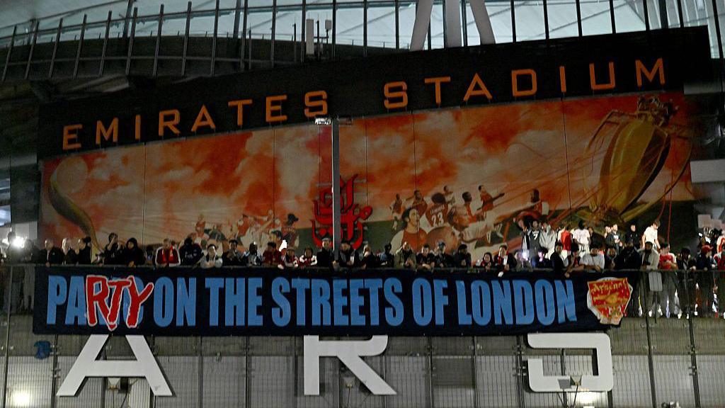 Panic on the streets of London banner